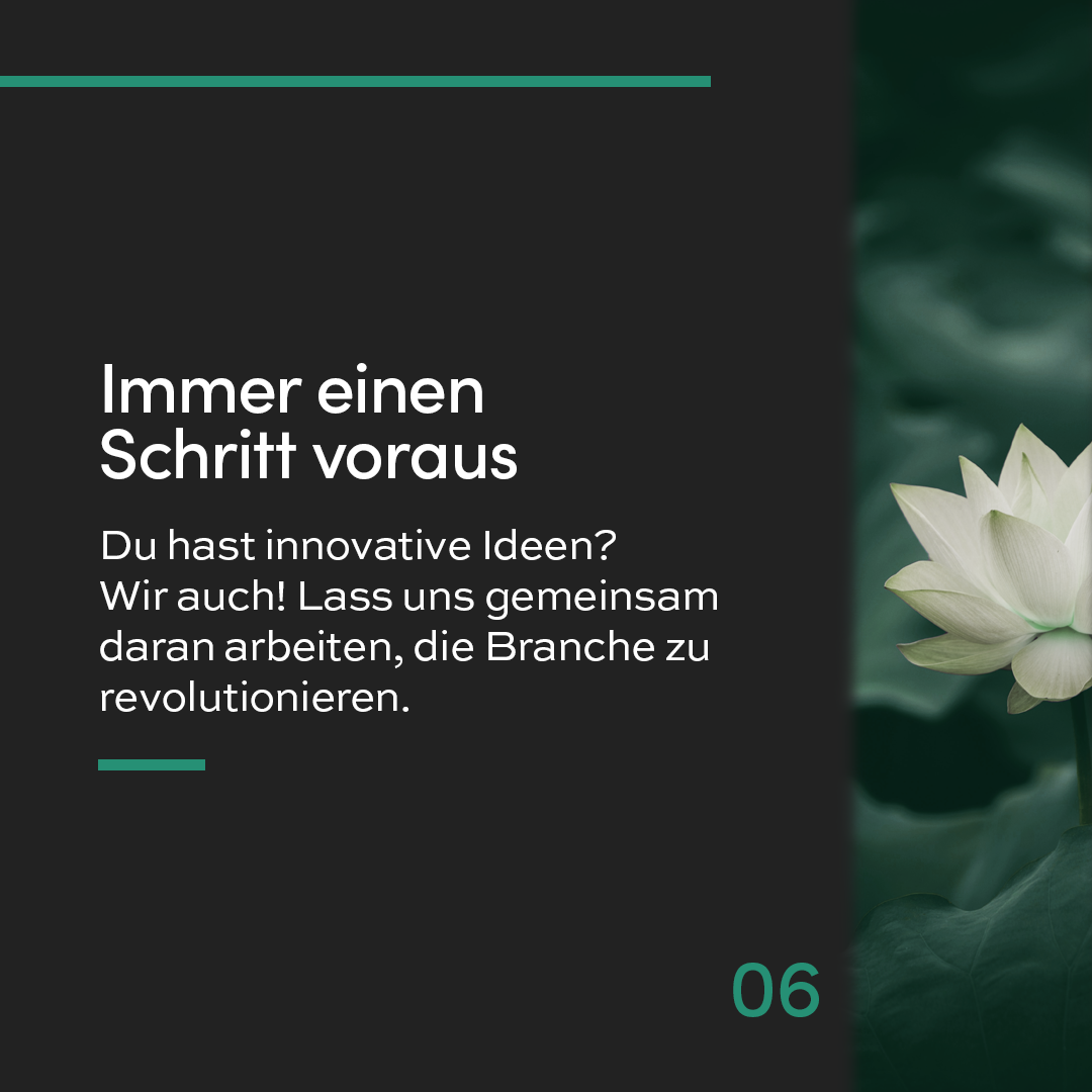 Social Media Post von Consolv auf dem der Vorteil Immer einen Schritt voraus für Mitarbeiter beschrieben wird