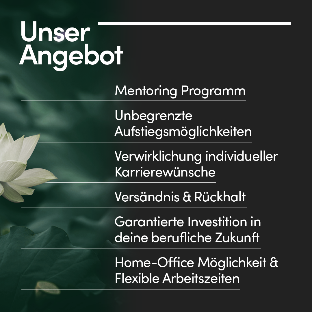 Social Media Post von Consolv auf dem alle Leistungen für Mitarbeiter beschrieben werden